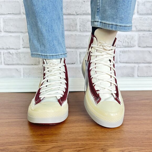 ⭐Converse Chuck Taylor All Star CX Hi Sz 8 Women's Shoes Beige Sneakers A07194C⭐ - Picture 6 of 14